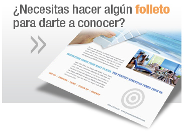 dise�o de folletos flyers barcelona