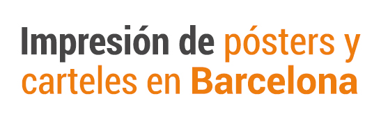 impresi�n de carteles posters pancartas imprenta en barcelona